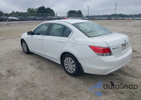 2009 Honda Accord 2.4 Lx z USA, uszkodzony, nr VIN 1HGCP26339A151378